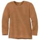 disana - Kid's Wabenstrick-Pullover - Wollpullover Gr 110/116 braun