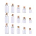 50 Pcs Glass Test Tube Bottle Tiny Glass Bottles with Cork Stoppers Glass Vials with Cork Stoppers Jars for Decoration