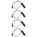 4pcs USB Plug Computer PC Laptop To RJ9 Female Adapter Cable Cord for Headset