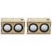 2X DIY Bluetooth Speaker Box Kit Electronic Sound Amplifier Builds Your Own Portable Wood Case Bluetooth Speaker Sound