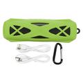 Wireless Bluetooth Speaker Portable Outdoor Waterproof Speaker 360Â° Surround Sound Dual Pairing Mobile Power SpeakerGreen