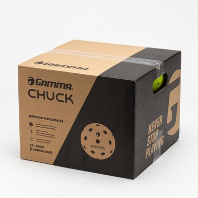 Gamma Chuck Outdoor Pickleballs 48 Pack Pickleball Balls