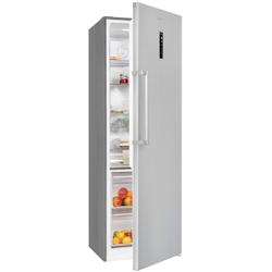 Exquisit Vollraumkühlschrank KS360-V-HE-040D inoxlook | 359 l Nutzinhalt | Edelstahloptik Image