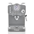 George Swan Retro Pump Espresso Coffee Machine - Grey
