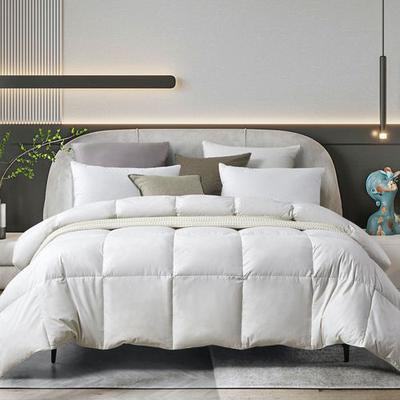 Farm to Home Organic Cotton Down Comforter White, King, White