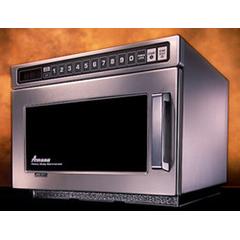 Amana C-Max Commercial HDC21 0.6 CuFt Countertop Microwave Oven - Stainless Steel