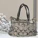 Coach Bags | Coach Poppy Op Art Glam Tote Shoulder Bag Gray | Color: Black/Gray | Size: Os