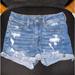 American Eagle Outfitters Shorts | American Eagle Distressed Jean Shorts | Color: Blue | Size: 2