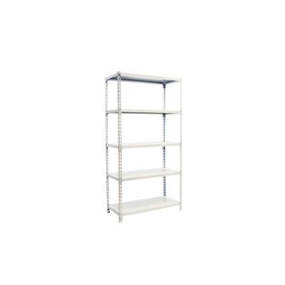 SimonRack Simonclick schraubenloses Metallregal 5 Böden. Farbe WEISS/WEISS 2000x1100x400 mm Image