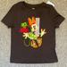 Disney Shirts & Tops | Kids Minnie Mouse Disney Halloween Trick-Or-Treat T-Shirt - Size 5t - Nwt | Color: Black/Orange | Size: 5tg