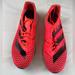 Adidas Shoes | Beautiful Adidas Adizero Running Shoe In Brilliant Red! | Color: Black/Red | Size: 11