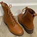 Madewell Shoes | Madewell Woman Lace Up Bootie Size: 6.5 | Color: Brown | Size: 6.5
