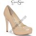 Jessica Simpson Shoes | Jessica Simpson Nude Platform Pumps | Color: Tan | Size: 8.5