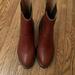 Madewell Shoes | Madewell Chelsea Lugsole Heeled Boots In Dried Maple Colot | Color: Brown | Size: 7.5