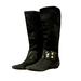 Michael Kors Shoes | Michael Kors Vintage Suede Leather Tall Boots. Guc. No Rips Or Tears | Color: Black | Size: 5.5