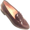 J. Crew Shoes | J.Crew Academy Penny Loafer Slip On Flat Moc Toe Leather Burgundy Cordovan 8 | Color: Brown/Red | Size: 8