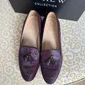 J. Crew Shoes | J.Crew Collection Bella Calf Hair Tassel Loafers Deep Aubergine 8.5 | Color: Purple | Size: 8.5