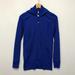 Lululemon Tops | Lululemon Women Daily Practice Sweatshirt Hoodie Jacket Size 6 Full Zip M111 -27 | Color: Blue | Size: 6