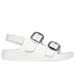 Skechers Women's Foamies: Arch Fit Cali Breeze 2.0 - Serenade Sandals | Size 10.0 | White | Synthetic