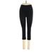 Nike Leggings Skinny Leg Cropped: Black Bottoms - Women's Size Small