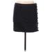 Altar'd State Casual Mini Skirt Mini: Black Print Bottoms - Women's Size Medium