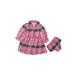 Ralph Lauren Dress - Shirtdress: Pink Plaid Skirts & Dresses - Size 18 Month