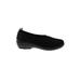 Clarks Sneakers: Slip On Wedge Classic Black Solid Shoes - Women's Size 6 - Round Toe