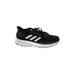 Adidas Sneakers: Black Color Block Shoes - Women's Size 7 - Almond Toe