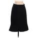 Proenza Schouler Casual Fit & Flare Skirt Knee Length: Black Print Bottoms - Women's Size 4