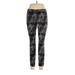 Simply Vera Vera Wang Leggings: Black Snake Print Bottoms - Women's Size Large