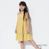 Kid's Linen Blend Camisole Dress | Yellow | 13Y | UNIQLO US