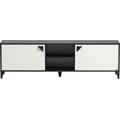 TV-Board LOOKS BY WOLFGANG JOOP "Looks Classic" Sideboards Gr. B/H/T: 160,0 cm x 48,7 cm x 39,0 cm, schwarz (schwarzmatt, cremebeige) TV-Lowboards