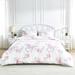 Bedford Percale Cotton Jardin De Pink Duvet Set