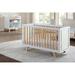 Suite Bebe Livia 3-in-1 Convertible Island Crib White/Natural