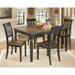 Signature Design by Ashley Owingsville Black/Brown 5-Piece Dining Package