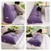 Bed Headboard Wedge Pillow Daybed Pillows Wedge Bed Rest Reading Pillow Gap Filler Triangle Back Cushion Lumbar Positioning