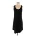 Leith Casual Dress - A-Line: Black Solid Dresses - Women's Size Small