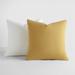 2-Pack Cotton Slub Decor Throw Pillows in Solids
