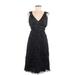 The Limited Cocktail Dress: Black Marled Dresses - Women's Size 4