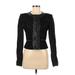 A.L.C. Silk Blazer Jacket: Short Black Print Jackets & Outerwear - Women's Size 8