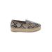 Circus Wedges: Espadrille Platform Summer Tan Snake Print Shoes - Women's Size 8 - Round Toe