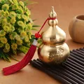 Gourde Wu Lou en laiton chinois Feng Shui statue de sagesse décoration de la maison ornements
