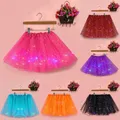 Mini jupe tutu de danse plissée en tulle pour femmes jupes courtes pour adultes