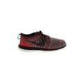 Nike Sneakers: Red Stripes Shoes - Kids Girl's Size 5 1/2