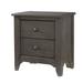 Red Barrel Studio® Johnta Solid Wood Nightstand Wood in Gray | 25.27 H x 24.01 W x 15.98 D in | Wayfair 797785C8841D4A70B7DD6CCF108F2E66