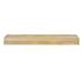 Loon Peak® Jadeth 2 Piece Oak Solid Wood Floating Shelf Wood in Brown | 3 H x 12 W x 5 D in | Wayfair 44B9A35C9E814E73B558A8057C85E8B7
