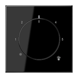 Jung Abdeckung LS 1749 BF SW LS1749BFSW Image