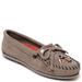 Minnetonka Thunderbird Animikii - Womens 6 Grey Slip On Medium