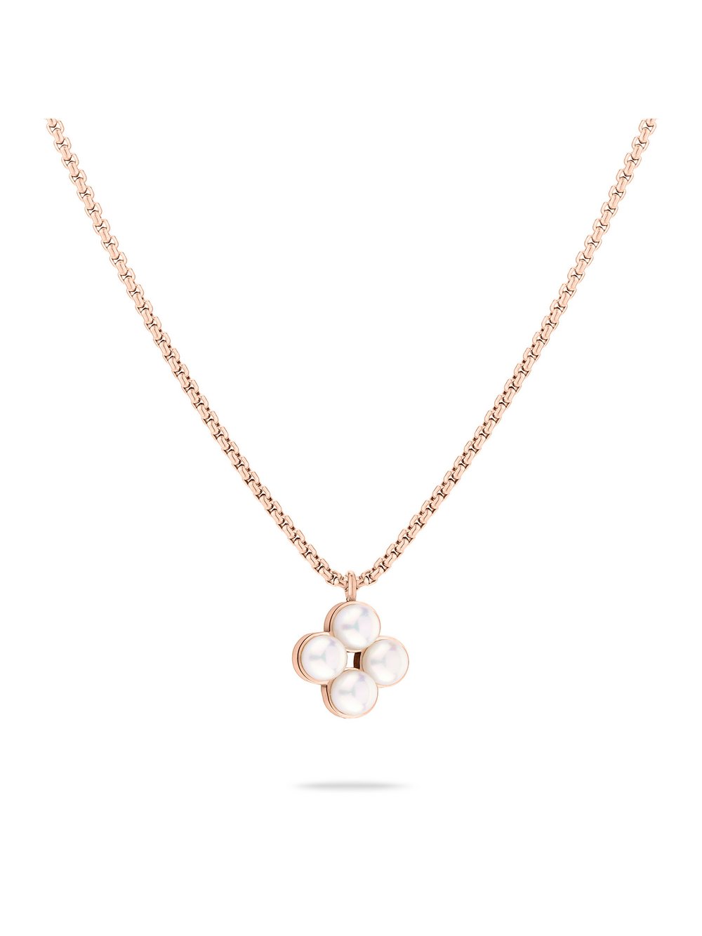 Tamaris Kette The Flower Pearl Damen roségold, ONE SIZE Image
