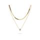 Tamaris Schmuck-Set Damen gold, ONE SIZE